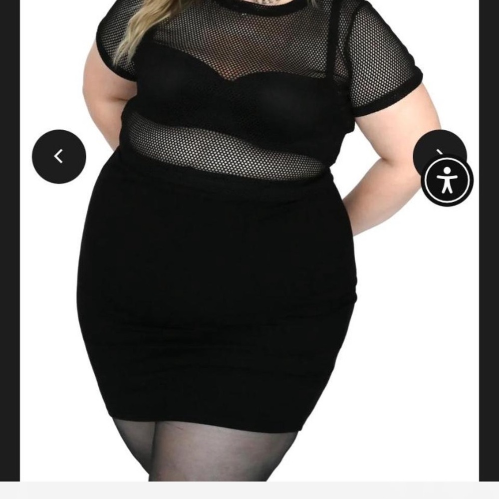 Foxblood 3x pencil skirt